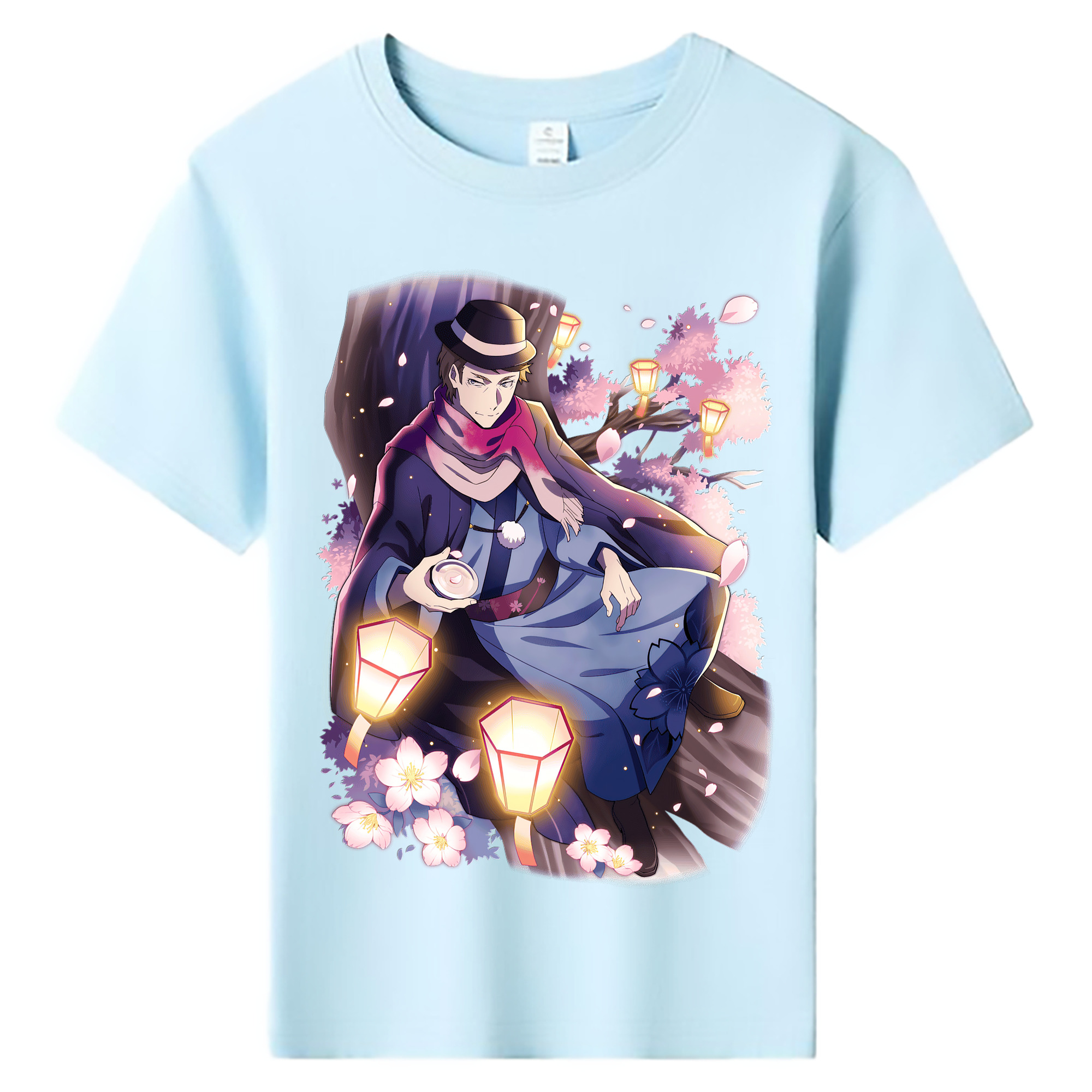 （画像用） 文豪ストレイドッグス Bungo Stray Dogs 綿100％キッズTシャツ（フロントプリント）